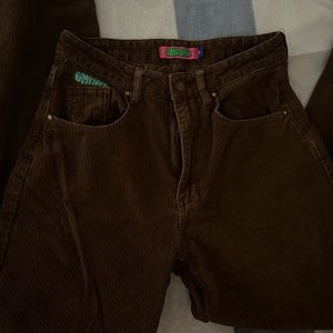 Brown Emypre corduroys